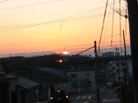 沈む夕日_s