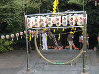 白山宮　茅の輪くぐり_s