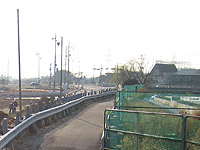 岩崎橋東の交差点