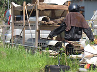 リアルな案山子（かかし）