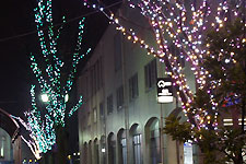 日進市赤池駅のイルミネーション