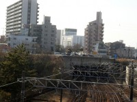 赤池駅へ潜っていくぞ