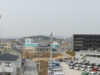 米野木駅の上からの眺め