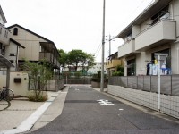 名東高校と日進市の境目