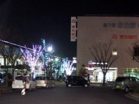 クリスマスのイルミネーション