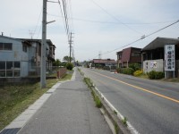 かつての主要道がガラガラ