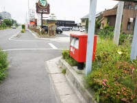 竹の山のポスト