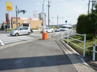 ぐるぐる巻きの信号