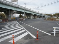 北新橋の交差点