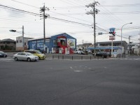 長久手山越の交差点