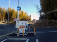 ministopにある給電所　EｖQuick