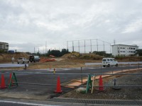 赤池開発団地の迂回路