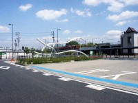 米野木駅のオブジェ