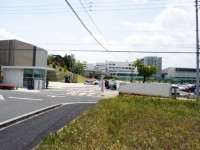 淑徳大学の裏門