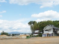 赤池駅周辺の造成