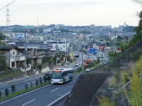岩崎城北交差点の丘