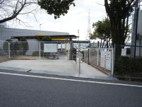 パーキングエリアで一休み