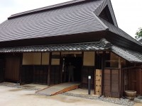 登録有形文化財の旧市川邸_玄関