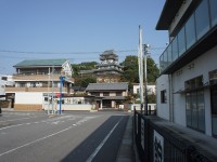 岩崎公民館からの岩崎城