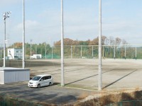 中部大学第一高校の裏口