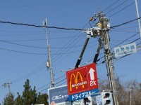 電気の高所作業