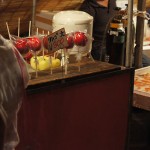 第9回にっしん夢まつり、夢屋台、Ｂ級グルメ|りんごあめと金魚すくい