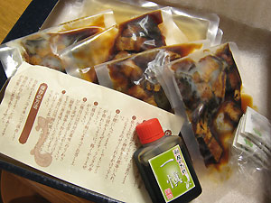お取り寄せのうなぎ