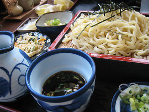 ざるラーメン